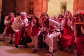 DES CHOEURS D'ARTICHAUTS POUR UN CONCERT POLYPHONIQUE A L'EGLISE