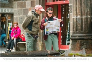 SALERS, LE BERCEAU DES PLUS BEAUX VILLAGES DE FRANCE ET LE CHOIX DE L'ASSOCIATION POUR Y FETER SES 40 ANS