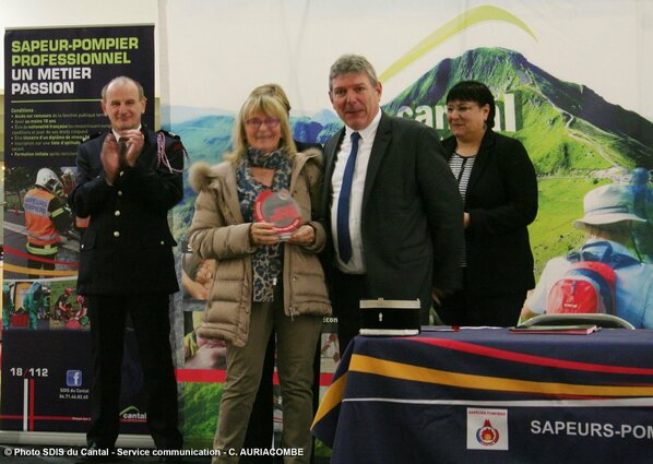 TROPHEE PARTENAIRE DES SAPEURS-POMPIERS 