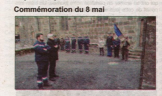 COMMÉMORATION DU 8 MAI