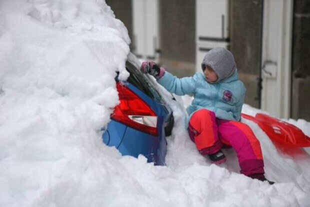 LE VILLAGE DE SALERS RHABILLE POUR L HIVER