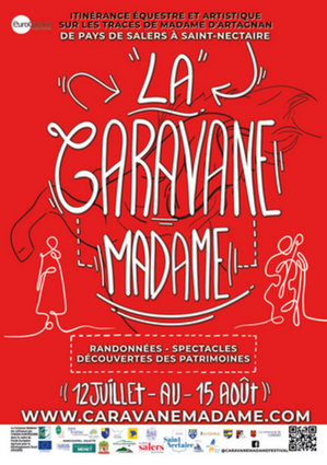 LA CARAVANE MADAME FAIT HALTE A SALERS