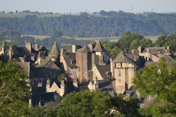 Salers, vue de la Montagnoune (Dauquier Yves)