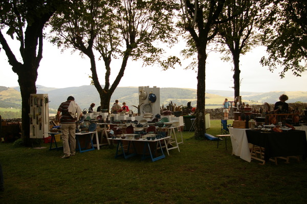 Salers, marché potier