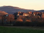 Salers, vue d'automne