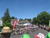Salers, Le Tour de France 2016 sur la Rocade Charles Maigne (Laporte M-Laure)