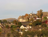 Salers, vue du Foirail (Laporte M-L)