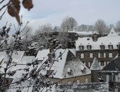 Salers, vue du passage de l'abbé Gély (Laporte M-Laure)